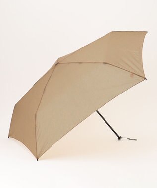 MOONBAT estaa(エスタ) 超軽量75g 折りたたみ傘 超スリム 簡単開閉 AIRSLIM(エアスリム) ベージュ