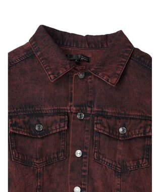 Green Parks ・ＳＵＧＡＲ　ＳＰＯＯＮ　カラーデニムＧジャン Red