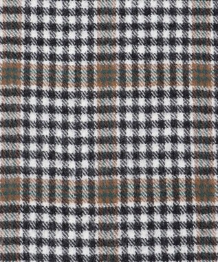 JOSEPH ABBOUD 【John Scott・スコットランド製・英国王室御用達】ラムウール マフラー ダークブラウン系4