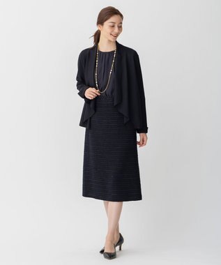 自由区 リングチェーンパールネックレス ゴールド系