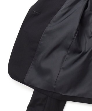 23区 【セットアップ対応】ファインネスウール 一つ釦 ジャケット ネイビーストライプ