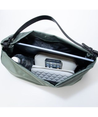 UNBILLION カシュカシュ cachechche / ナイロンベーシック2wayビッグショルダー グリーン