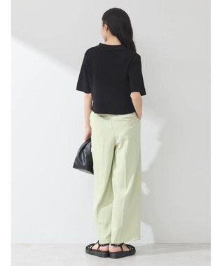 earth music&ecology 衿付きダブルＺＩＰカーディガン Black