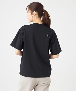 SHARE PARK LADIES 【UVカット・吸水速乾・ストレッチ・軽量 】ロゴポケットTシャツ（S・Mサイズ） ブラック系