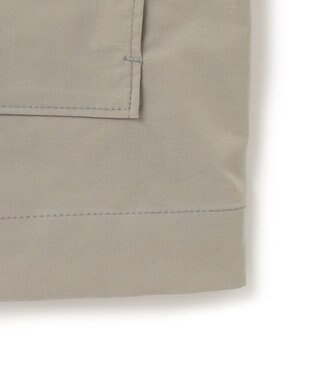 ICB L 【撥水加工】メモリーストレッチタフタ マウンテンパーカー カーキ系