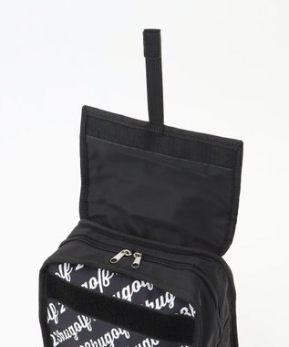 23区GOLF 【UNISEX】ランチの持ち運びにも使える保冷バッグ 収納時もかさばらない折り畳み仕様 ブラック系5