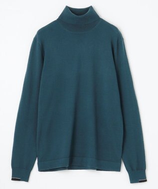 JOSEPH HOMME エッセンシャルメリノ　タートルネック ピーコックグリーン系