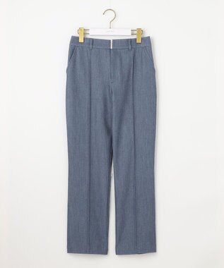 ANY SIS S 【洗える】褒めらレディテーパード パンツ シャンブレー