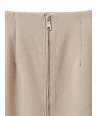 earth music&ecology Ｚｉｐスカート Light Beige