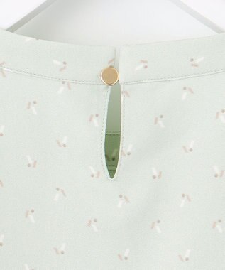 ANY SIS 【洗える】ボウタイ ブラウス ミント