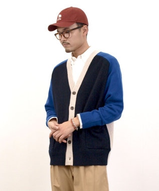 J.PRESS YORK STREET 【UNISEX】ウールカシミヤ カーディガン