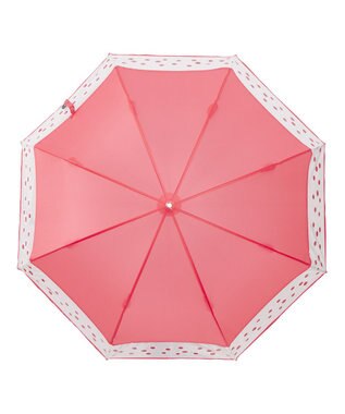 MOONBAT  アデリアレトロ×estaa 傘 長傘 花まわし レッド