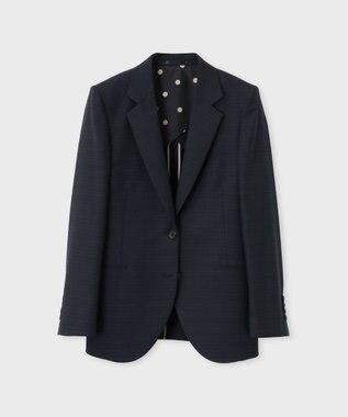 Paul Smith クラシカルチェック シングルジャケット ネイビー