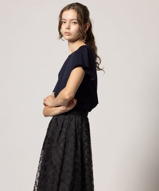 TOCCA 【洗える】AIR TEE Tシャツ ネイビー系