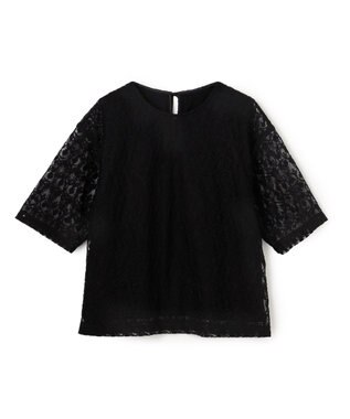 UNFILO シアー エンブロイダリー Tシャツ