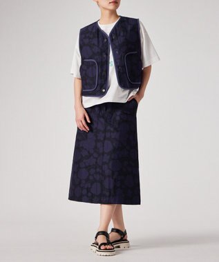 Paul Smith Perforated Floral ジャカード ベスト ネイビー