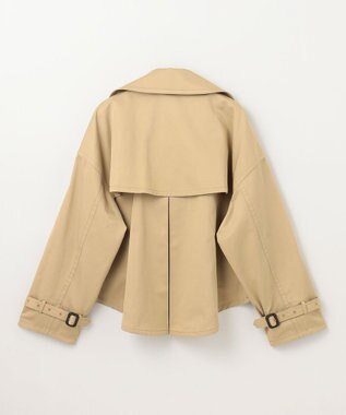 GRACE CONTINENTAL ドルマントレンチジャケット キャメル