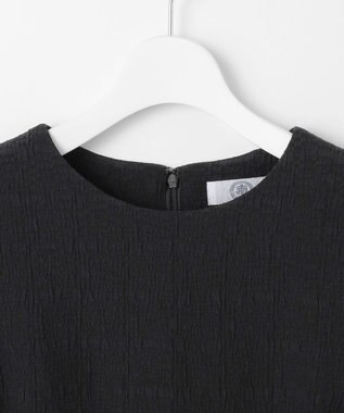 J.PRESS LADIES S SIMMOD ジャカード ワンピース ダークネイビー(チェック柄)系5