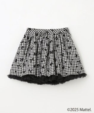 ANY KIDS 【Barbie(TM)】リバーシブルスカート ブラック