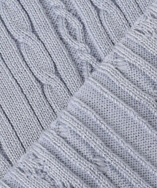 Feroux 【洗える】ビジューボタン カーディガン ブルー系