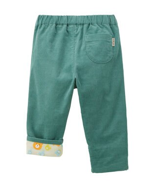 MIKI HOUSE HOT BISCUITS 【80-120cm】【NEW Color Series】コーデュロイ素材 パンツ アイスグリーン