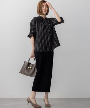 23区 VIOLAd'ORO イタリアンWフェイスレザー トートバッグ ダークブラウン系