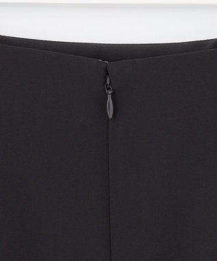 23区 トリアセダブルジョーゼット スカート ネイビー系