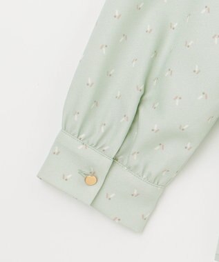 ANY SIS 【洗える】ボウタイ ブラウス ミント