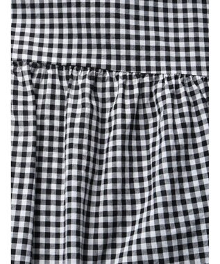 CRAFT STANDARD BOUTIQUE ペプラムブラウス Gingham Check