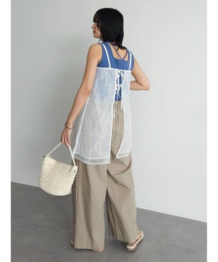 Green Parks ２ｗａｙ　巻きスカート（レース） Off White