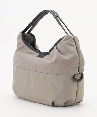 Y'SACCS シワナイロン2WAYトートバッグ Mサイズ グレー