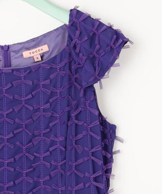 TOCCA 【洗える】BOUTIFUL ドレス パープル系