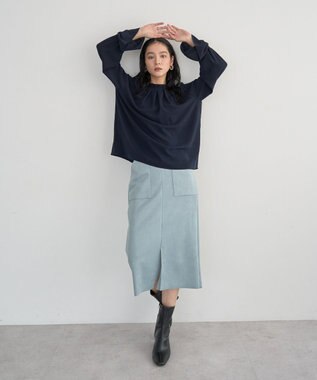 YECCA VECCA タックデザインブラウス Mint