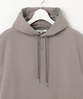 23区 【SLOW/一部店舗限定】コンパクトインレー フレンチスリーブ フーディー グレージュ