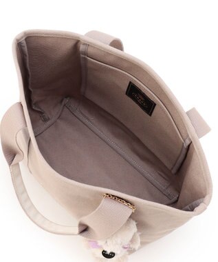 TOCCA 【ぬいぐるみチャーム付き】TOCCA AMICO CANVAS TOTE キャンバストート ベージュ系