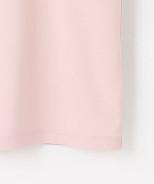 Feroux パフスリーブリボン Tシャツ ピンク系