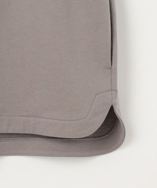 23区 【SLOW/一部店舗限定】コンパクトインレー フレンチスリーブ フーディー グレージュ