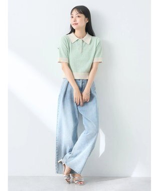 earth music&ecology ループヤーンプルオーバー Mint