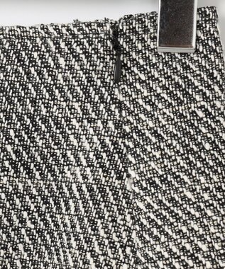 Feroux 【セットアップ対応】ツイードミニ スカート ブラック系2