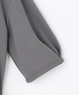 組曲 【先行予約・WEB限定】ジョーゼットジャージーIライン ワンピース グレー系