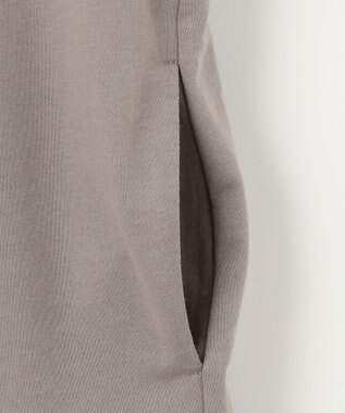 23区 【SLOW/一部店舗限定】コンパクトインレー フレンチスリーブ フーディー グレージュ