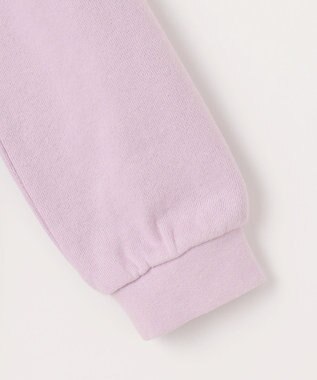 ANY KIDS 裏毛 スカラップ トレーナー ラベンダー