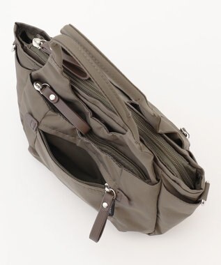 LA BAGAGERIE 【MONICA】ラウンド2WAYミニトートバッグ カーキ