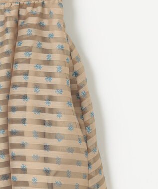 組曲 S 【セットアップ対応可】モノグラムプリントフレアスカート ベージュ系5