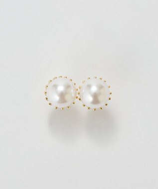 Phoebe <オンワード限定セット>トゥウィンクルフレームパールピアス×クラッシービジューカチューシャ ゴールド ゴールド