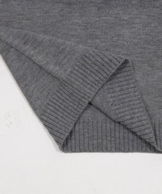 WEGO シャツドッキングニットプルオーバー 杢グレー