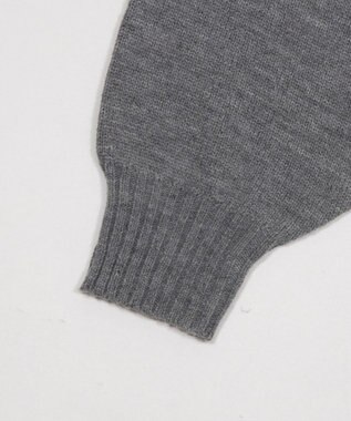 WEGO シャツドッキングニットプルオーバー 杢グレー