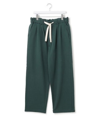 J.PRESS YORK STREET 【UNISEX】ワイドスウェットパンツ グリーン系