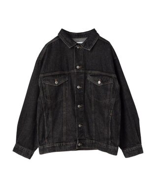 Green Parks Ｂｉｇシルエットデニムジャケット Black
