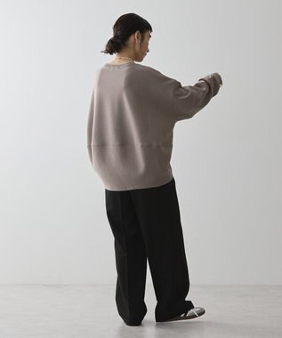 AMERICAN HOLIC 【WEB限定】袖タックコクーンポンチプルオーバー Mocha